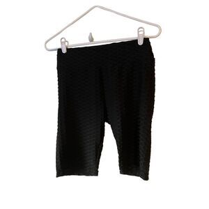 Leggix Textured Bike Shorts Plus 14/16